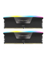 CORSAIR VENGEANCE RGB 64GB 2x32GB DDR5 6400MT/s DIMM Unbuffered 32-40-40-84 Std PMIC XMP 3.0 Black Heatspreader RGB LED 1.4V - nr 20