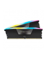 CORSAIR VENGEANCE RGB 64GB 2x32GB DDR5 6600MT/s DIMM Unbuffered 32-39-39-76 Std PMIC XMP 3.0 Black Heatspreader Black PCB 1.4V - nr 5