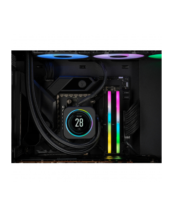 CORSAIR VENGEANCE RGB 64GB 4x16GB DDR5 6000MT/s DIMM Unbuffered 36-36-36-76 Std PMIC XMP 3.0 Black Heatspreader Black PCB 1.35V nr 2