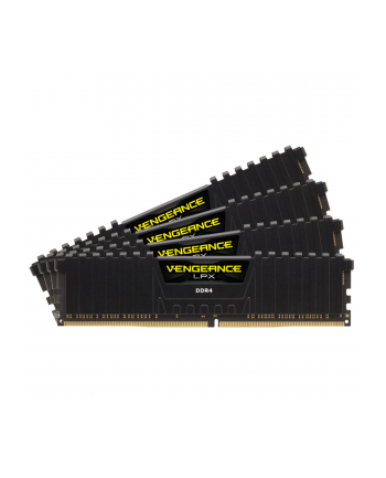 CORSAIR DDR4 3200MHz 128GB 4x32GB DIMM Unbuffered XMP 2.0 Vengeance LPX Kolor: CZARNY Heatspreader Black PCB 1.35V