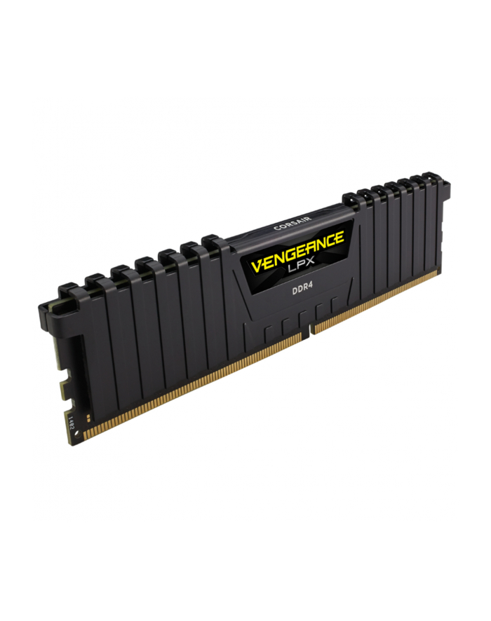 CORSAIR Vengeance 16GB DDR4 DIMM 3200MHz 1x16GB Unbuffered Dual Rank 16-20-20-38 XMP 2.0 LPX PCB 1.35V Heatspreader Black główny
