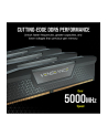 CORSAIR VENGEANCE 32GB 2x16GB DDR5 6000MT/s DIMM Unbuffered 30-36-36-76 Std PMIC XMP 3.0 Black Heatspreader Black PCB 1.4V - nr 11