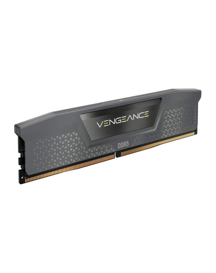 CORSAIR DDR5 6000MT/s 64GB 2x32GB DIMM Unbuffered 30-36-36-76 Std PMIC AMD EXPO VENGEANCE DDR5 Black Heatspreader Black PCB 1.4V główny