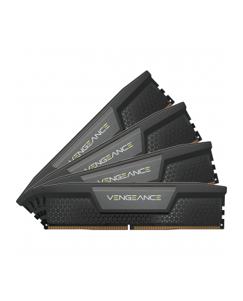 CORSAIR VENGEANCE 64GB 4x16GB DDR5 6000MT/s DIMM Unbuffered 36-36-36-76 Std PMIC XMP 3.0 Black Heatspreader Black PCB 1.35V