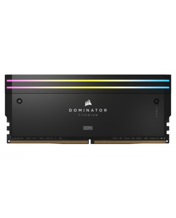 CORSAIR DOMINATOR TITANIUM RGB 32GB 2x16GB DDR5 7200MT/s DIMM Unbuffered 34-44-44-96 OC PMIC XMP 3.0 Black Heatspreader 1.45V Intel