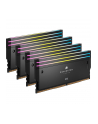 CORSAIR DOMINATOR TITANIUM RGB 64GB 4x16GB DDR5 6400MT/s DIMM Unbuffered 32-40-40-84 Std PMIC XMP 3.0 Black Heatspreader 1.4V - nr 18