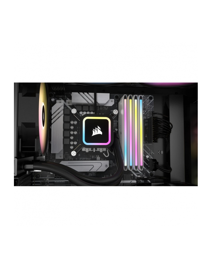 CORSAIR DOMINATOR TITANIUM RGB 96GB 2x48GB DDR5 6600MT/s DIMM Unbuffered 32-39-39-76 Std PMIC XMP 3.0 White Heatspreader 1.4V główny