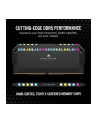 CORSAIR DOMINATOR PLATINUM RGB 64GB 4x16GB DDR5 6200MT/s DIMM Unbuffered 32-38-38-80 Std PMIC XMP 3.0 Black Heatspreader LED 1.4V - nr 12