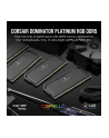 CORSAIR DOMINATOR PLATINUM RGB 64GB 4x16GB DDR5 6200MT/s DIMM Unbuffered 32-38-38-80 Std PMIC XMP 3.0 Black Heatspreader LED 1.4V - nr 17