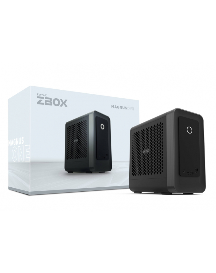 ZOTAC MAGNUS ONE ERP74070C Barebone Intel Core i7-13700 2xDDR5 SODIMM RTX4070 12GB 3xDP 1xHDMI Black główny