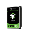 SEAGATE EXOS 2X18 SAS 18TB Helium 7200rpm 9TB Capacity per Logical Unit 12Gb/s 256MB cache 8.89cm 3.5inch - nr 1