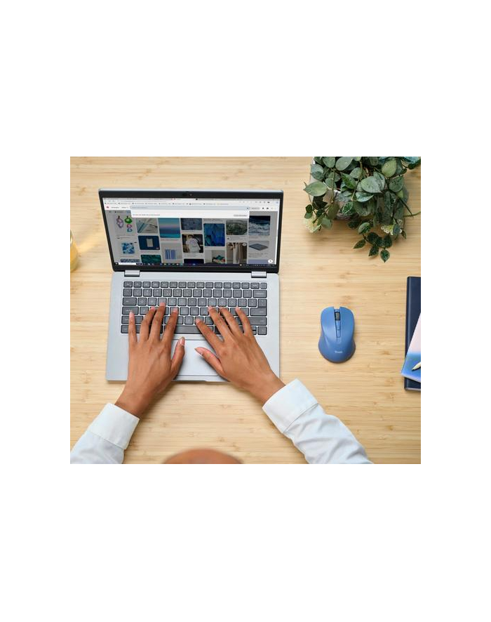 TRUST MYDO SILENT WIRELESS MOUSE BLU główny