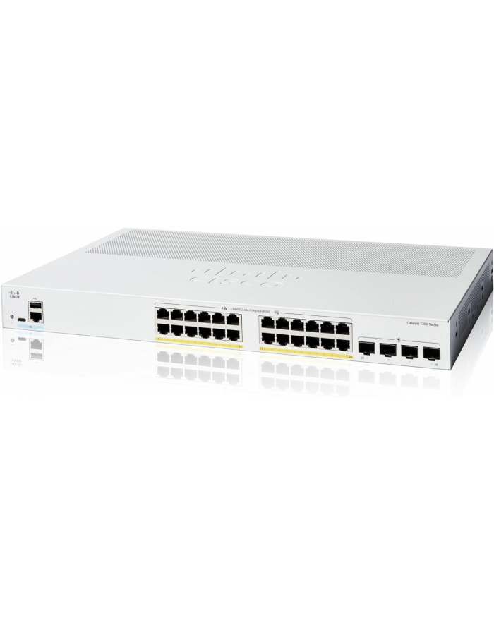 CISCO Catalyst 1200 24-port GE PoE 4x10G SFP+ główny