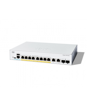 CISCO Catalyst 1200 8-port GE PoE Ext PS 2x1G Combo