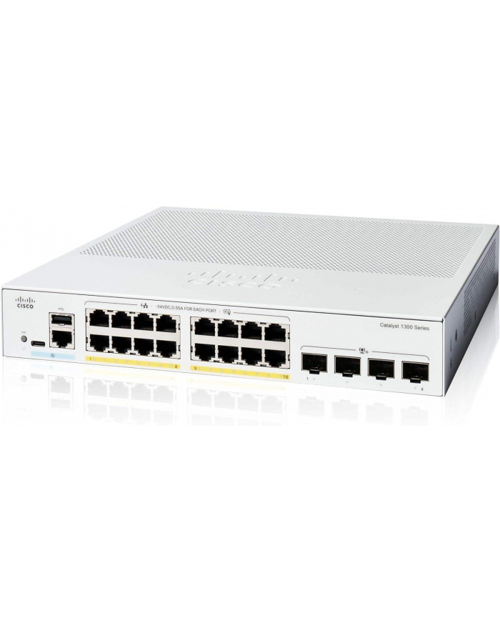 CISCO Catalyst 1300 16-port GE PoE 4x10G SFP+ główny