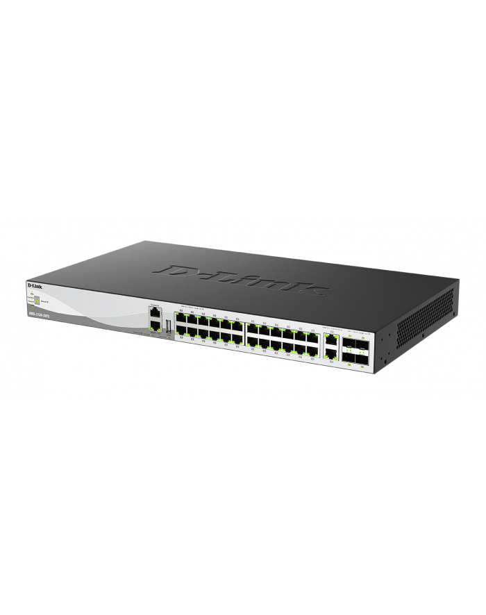 D-LINK Layer 3 Stackable Managed Gigabit Switch with 2 x 10GBASE-T Ports and 4 x 25G SFP28 Ports 24 x 100/1000/2500BASE-T główny