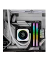 CORSAIR VENGEANCE RGB 32GB 2x16GB DDR5 6000MT/s DIMM Unbuffered 30-36-36-76 Std PMIC XMP 3.0 White Heatspreader RGB LED 1.4V - nr 22