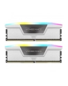 CORSAIR VENGEANCE RGB 32GB 2x16GB DDR5 6000MT/s DIMM Unbuffered 30-36-36-76 Std PMIC XMP 3.0 White Heatspreader RGB LED 1.4V - nr 28