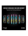 CORSAIR VENGEANCE RGB 32GB 2x16GB DDR5 6000MT/s DIMM Unbuffered 30-36-36-76 Std PMIC XMP 3.0 Black Heatspreader 1.4V - nr 11
