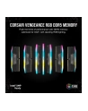 CORSAIR VENGEANCE RGB 32GB 2x16GB DDR5 6000MT/s DIMM Unbuffered 30-36-36-76 Std PMIC XMP 3.0 Black Heatspreader 1.4V - nr 31
