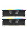 CORSAIR VENGEANCE RGB 64GB 2x32GB DDR5 6000MT/s DIMM Unbuffered 30-36-36-76 Std PMIC XMP 3.0 Black Heatspreader RGB LED 1.4V - nr 22