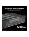 CORSAIR VENGEANCE 48GB 2x24GB DDR5 5200MT/s DIMM Unbuffered 38-38-38-84 XMP 3.0 Black Heatspreader 1.25V - nr 11