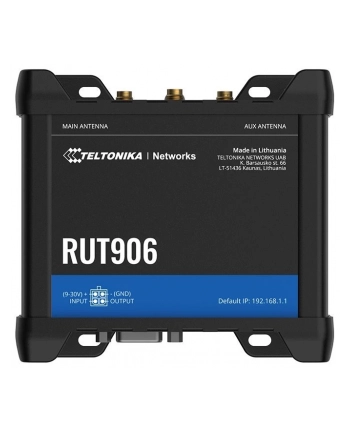 TELTONIKA RUT906 4G LTE RS232/RS485 Industry Router