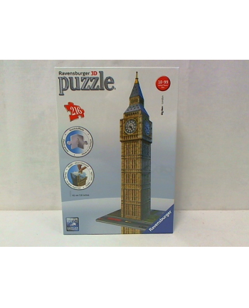 ravensburger RAV puzzle 3D 216 Big Ben 12554