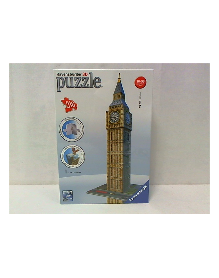 ravensburger RAV puzzle 3D 216 Big Ben 12554 główny