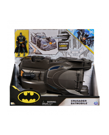 spin master SPIN Batman Batmobile z figurką 10cm 6067473 nr 1