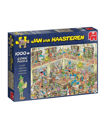 tm toys Puzzle 1000el Biblioteka 19092 JUMBO