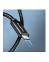 axagon Kabel BUCM4X-CM10AB Kabel USB-C - USB-C, USB4 Gen 3x2 1m, PD 240W, 8K HD, ALU, oplot Czarny - nr 48