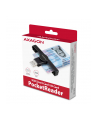 axagon CRE-SMPA Czytnik kart identyfikacyjnych PocketReader USB-A - nr 35