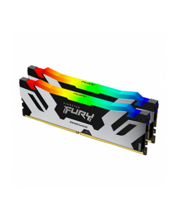 kingston Pamięć DDR5 Fury Renegade RGB 96GB(2*48GB)/6000 CL32 czarno-srebrna