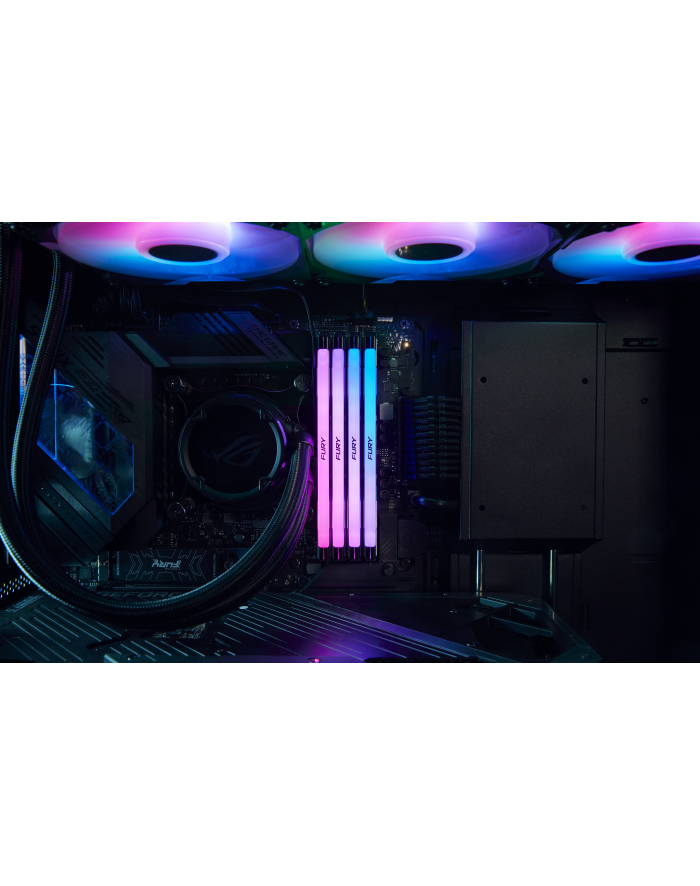 kingston Pamięć DDR5 Fury Renegade RGB 48GB(1*48GB)/6400 CL32 czarno-srebrna główny