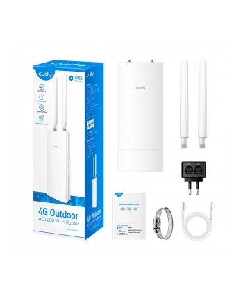 cudy Router LT700 Outdoor 4G LTE SIM AC1200