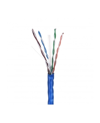 Kabel UTP Lanberg 1Gb/s 305m drut CCA niebieski nr 2