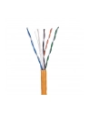 Kabel UTP Lanberg 1Gb/s 305m drut CCA pomarańczowy - nr 3