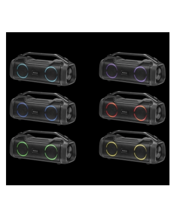 Głośnik Defender BEATBOX 50 Bluetooth 50W MP3/AUX/SD/USB/TWS/LED/IPX5/POWER BANK  czarny nr 1