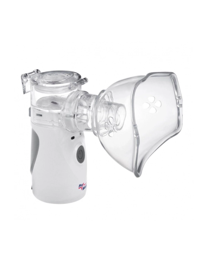 Inhalator nebulizator Promedix PR-835 przenośny / podręczny bezprzewodowy zestaw, maski główny