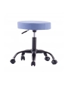 Stołek / Taboret biurowy Techly obrotowy, Regulowany niebieski - nr 1