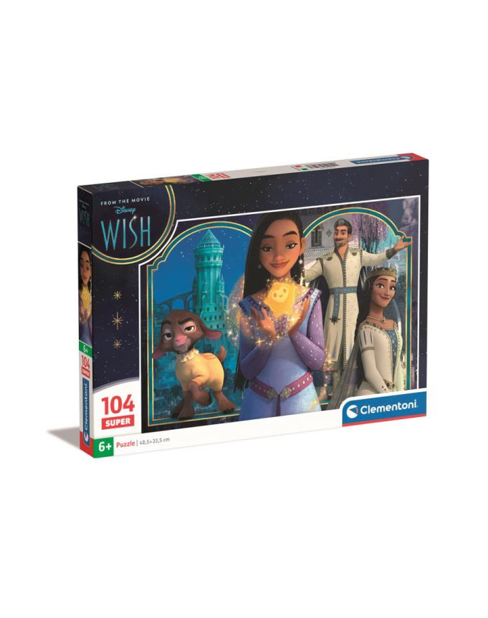 Clementoni Puzzle 104el Wish. Disney 27148 główny