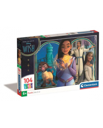 Clementoni Puzzle 104el Wish. Disney 27269