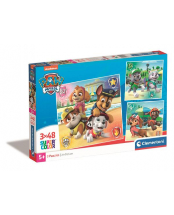Clementoni Puzzle 3x48el square Psi Patrol PAW PATROL 25301