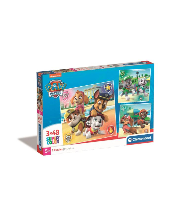 Clementoni Puzzle 3x48el square Psi Patrol PAW PATROL 25301 główny