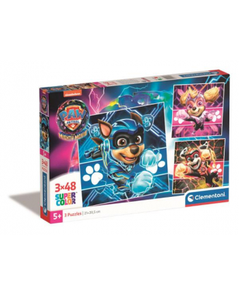 Clementoni Puzzle 3x48el square Psi Patrol PAW PATROL MIGHTY MOVIE 25303