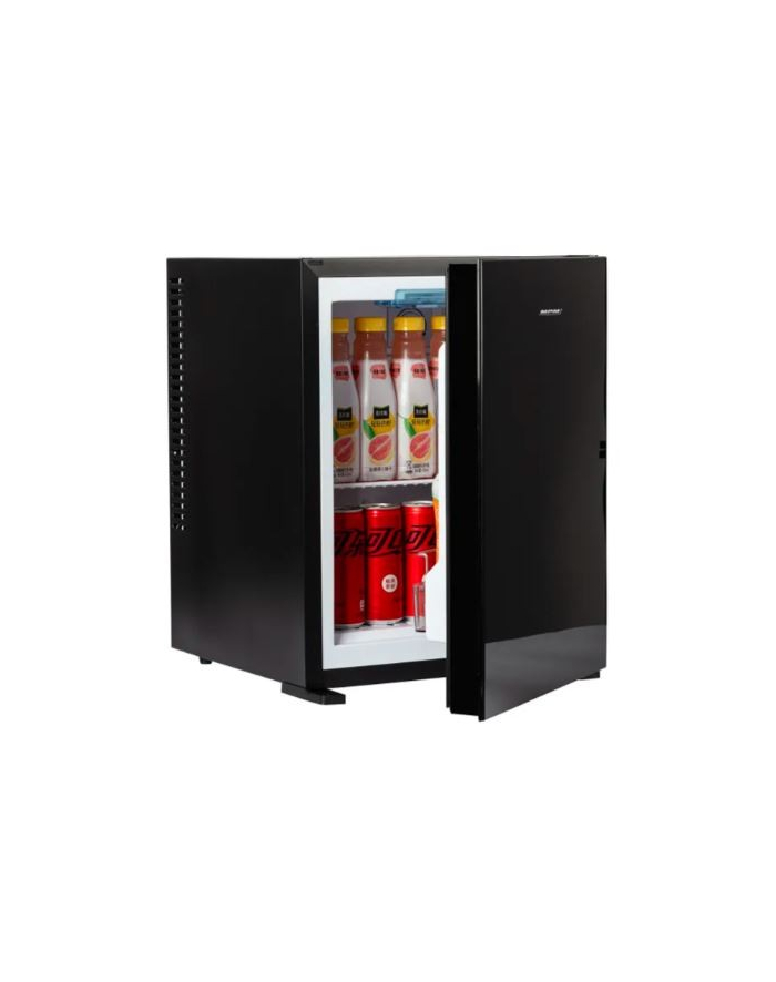 Chłodziarka (minibar) czarna szklany front MPM-30-MBS-06L główny