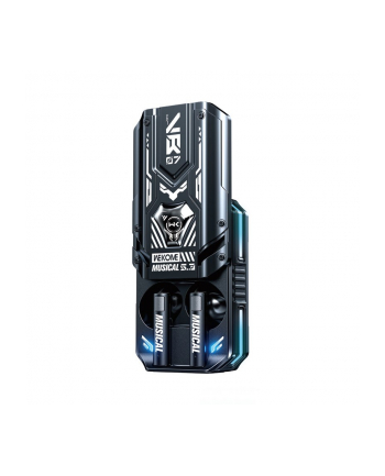 wekome Słuchawki bezprzewodowe VB07 Mecha Series - Bluetooth V5.3 TWS z etui ładującym Czarne