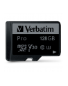 Karta pamięci Micro SDXC Verbatim Pro U3 128GB (90/45 MB/s) Class 10 U3 V30 + adapter - nr 5