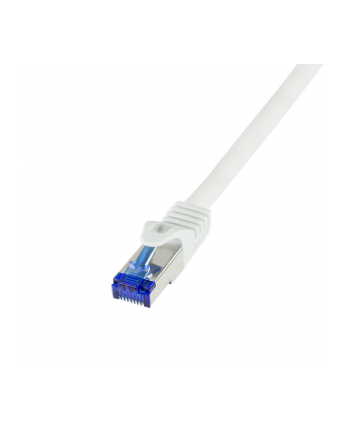 Patchcord LogiLink C6A121S Cat.6A S/FTP Ultraflex 30m biały